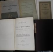[PLACE NAMES / DIALECT etc.] BARNES (William) A Glossary of Dorset Dialect..., 8vo, printed wrappers