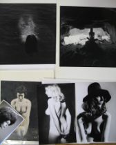 [FEMALE NUDES] a group of 22 photographs of nudes dating to circa 1970 - 80.