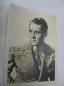 [FILMSTAR PHOTO, SIGNED] HENRY FONDA, signed, 