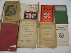 PROPAGANDA booklets, various; & q. of misc. pamphlets & brochures (Q).