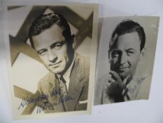 [FILMSTAR PHOTO, SIGNED] WILLIAM HOLDEN, signed, 