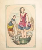 SCRAPBOOK, 4to, Scottish topography, etc., cloth, mid 19th c., etc. (1).
