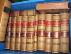 [BINDINGS] Chamber's Encyclopaedia, 10 vols. + Atlas vol., 4to, half-calf, L., 1868; 