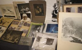 [MISCELLANEOUS 20th C. PHOTOGRAPHS] a box containing a large collection of 20th c. photography,