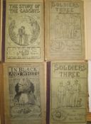 KIPLING (Rudyard) Indian Railway Library, 4 vols, including: Soldiers Three, ?rst issue, in