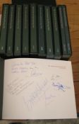 [GOODWOOD / AUTOGRAPHS] Goodwood Road Racing Club - Yearbooks, complete run to 2006. Eleven volumes.