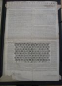 [BROADSIDE] to the Nobility of England...Copy of a letter sent by the Earls and Barons of England to