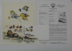 [UNITED NATIONS] DONG KINGMAN, artist (1911-2000) - Limited edition print (51/1000) for United