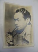 [FILMSTAR PHOTO, SIGNED] EDWARD G. ROBINSON, signed, 