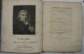 EDWARDS (E.) Anecdotes of Painters, 4to, frontis, untrimmed in later half morocco (very worn), 1st