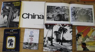 [PHOTOBOOKS] a group of 7 photography books on China and the Far East: The Three Banners of China by