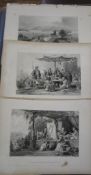 [HONG KONG & CHINA] 18 steel engravings of Hong Kong & China, originals, 19th century by Thomas