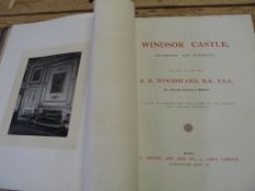 [WINDSOR / PHOTOGRAPHY] WOODWARD (B.) Windsor Castle...A Series of Photographs, elephant folio, 23
