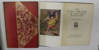 [FALSTAFF] BROUGH (R.) Life of John Falstaff, 4to, 20 engr. plates after G. CRUIKSHANK, later red