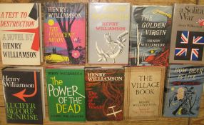 WILLIAMSON (Henry) coll'n of 1st Edns. (10).