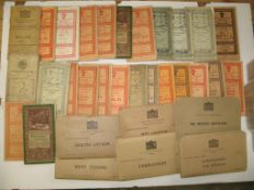 [O. S. MAPS / IRELAND] an extensive collection of approx. 115 folding maps, various editions and