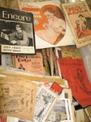 EPHEMERA, PERIODICALS, etc., & misc. collection (1 box).
