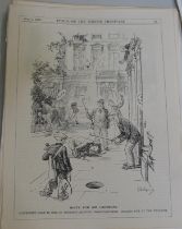 GOLF, coll'n of approx. 24 pages from "PUNCH".