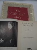 [SAVOY & CAF ROYAL] NICOL (Jean) Meet Me At The Savoy, 8vo, illus., clo., 1st Edn., L., 1952; GREENE