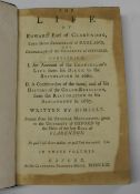 CLARENDON (Edward, Earl of) The Life of..., 3 vols., 8vo, contemp. sprinkled calf, red morocco spine