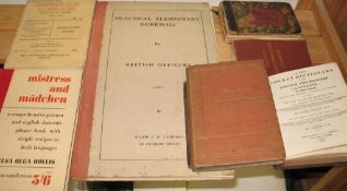 [LANGUAGES] Baedeker's Conversation Dictionary, 8vo, cloth, Leipzig, 1889; & 6 other vols. (7).