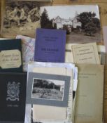 A collection of ephemera relating to the COWPER ESSEX family.