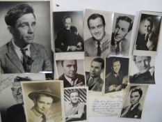 [FILMSTAR PHOTOS, SIGNED] British stage and screen, collection of signed b/w photos, 9 x 7 inches