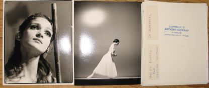 [BALLET] a collection of 15 vintage photographs by Anthony Crickmay, all with the photographer's