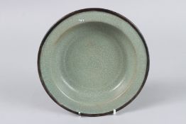 A CHINESE RU WARE DISH.
