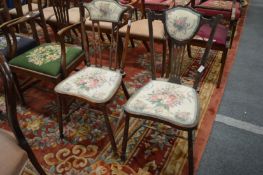 Two occasional chairs.