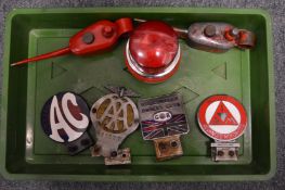 Car club badges etc.