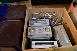 A Technics hi-fi system.