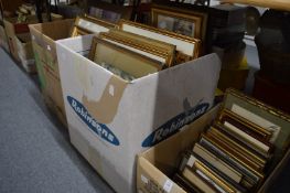 A large quantity of paintings, prints etc.