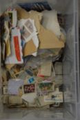 Stamps and cigarette cards etc.