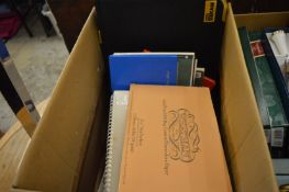 A collection of artist's sketch books etc.