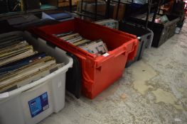 A large quantity of records.