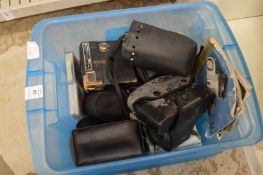 Quantity of camera equipment.