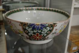 An early 20th century Japanese punch bowl.