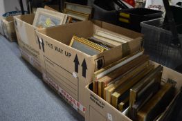 A large quantity of paintings, prints etc.