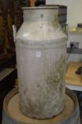 A milk churn.