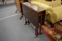 A mahogany Sutherland table.