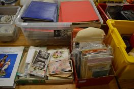 Miscellaneous ephemera to include postcards, newspapers etc.