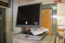 Electronic viewing screen.