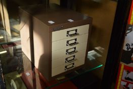 A small Bisley filing chest.