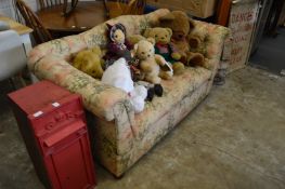 Victorian double drop-end settee.