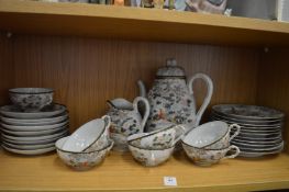 Japanese eggshell tea service.