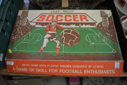 A Chad Valley soccer game with original box.