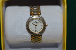 A ladies Maurice Lacroix wristwatch.