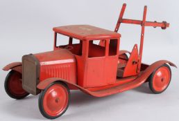 A TRI-ANG FIRE TRUCK. 50cms long.