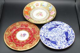 THREE VARIOUS PLATES.